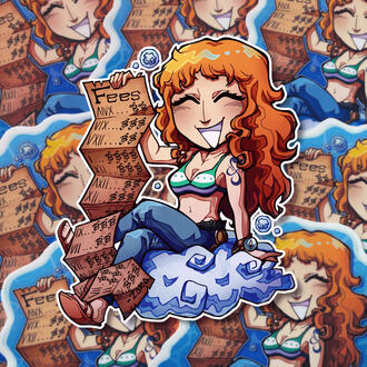 Nami Sticker