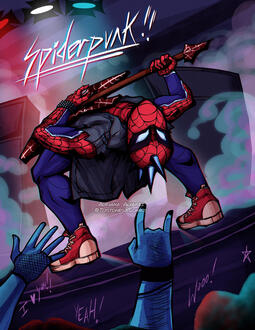 Spiderpunk Print