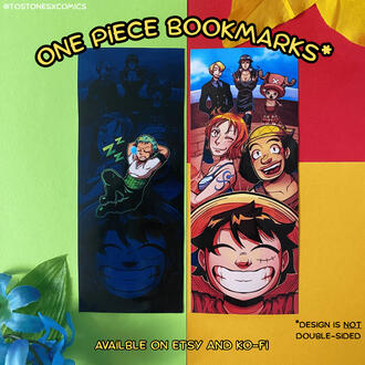 One Piece Bookmarks